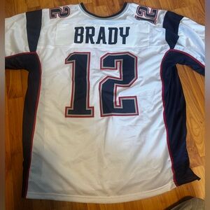 Tom Brady New England Patriots Jersey. 2XL WORN ONCE